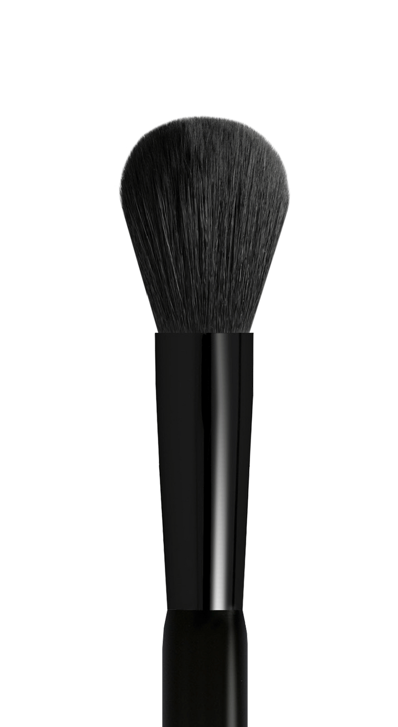 sara adams cosmetiques Oval Shape Blush & Powder Brush